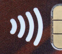 Símbolo de cartão por aproximação